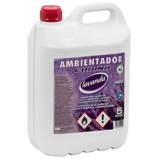 Ambientador Líquido Aroma Lavanda 5L